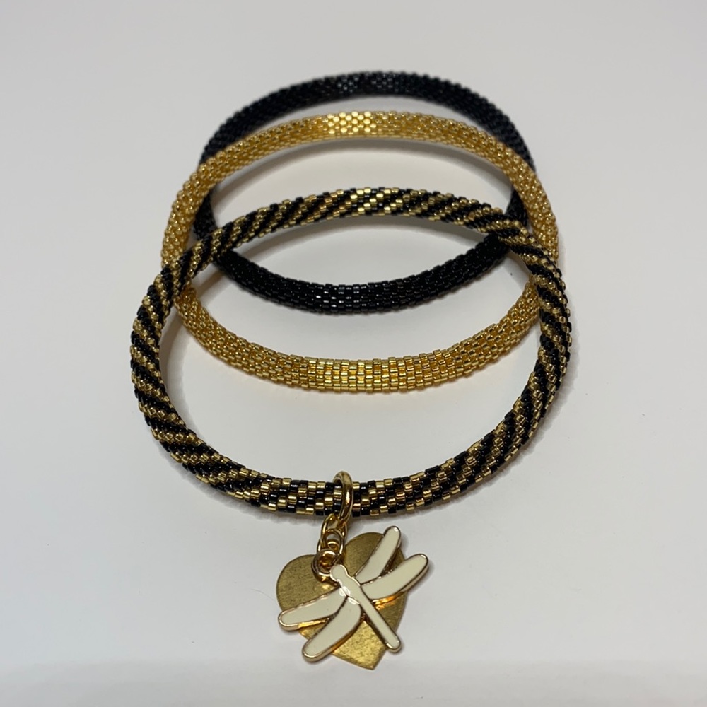 NEW!   Set of 3 Bangles by Jewelry From the Heart